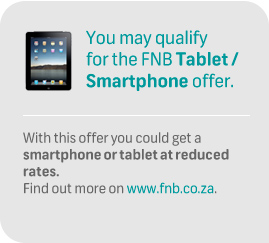 Get a Tablet/Smartphone from FNB