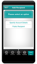 Create and pay beneficiaries
