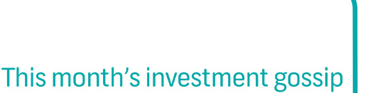 This month's investment gossip